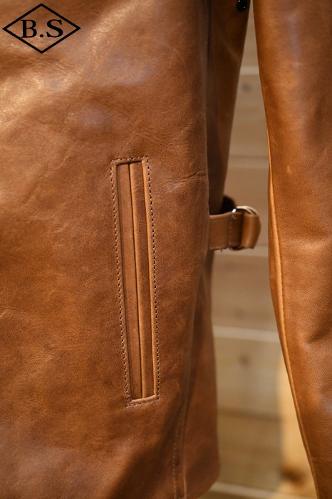 FINE CREEK LEATHERS ブラウンレザージャケット 40新品未使用 すべての商品 / ファインクリーク＆コー FINE CREEK ＆ Co