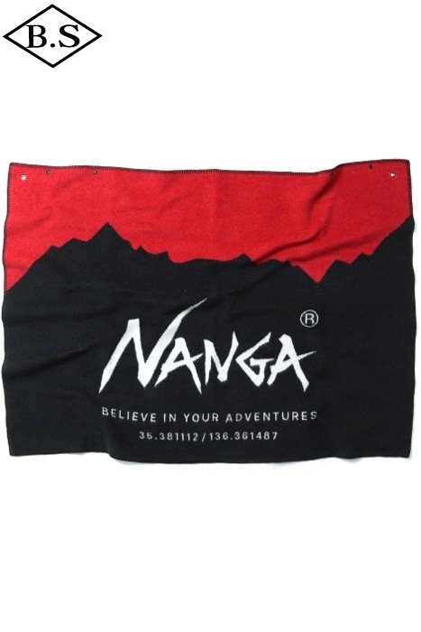 NANGA / ナンガ NANGA ブランケット FLAME RESISTANT LOGO BLANKET