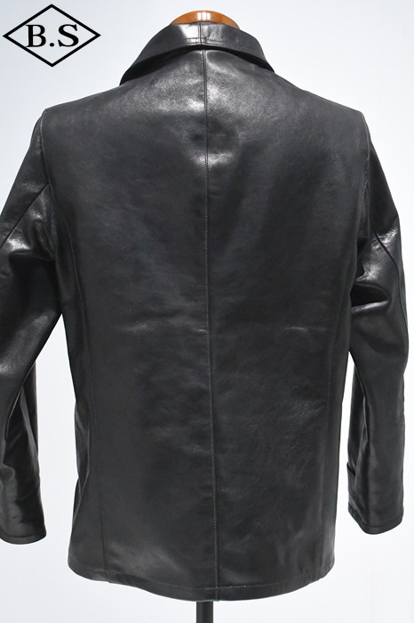 ダリーズDALE'S ブラックレザージャケット 15.5