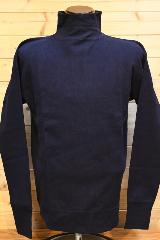 ナイジェル ケーボン 長袖Ｔシャツ Nigel Cabourn 8041-00-20030 4way ハイネックシャツ ネイビー