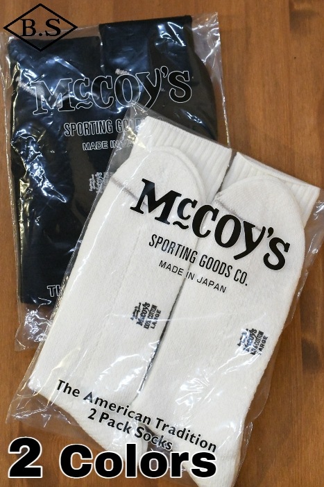 ソックス / リアルマッコイズ REAL McCOYS 小物 MA22011 2 PCS PACK