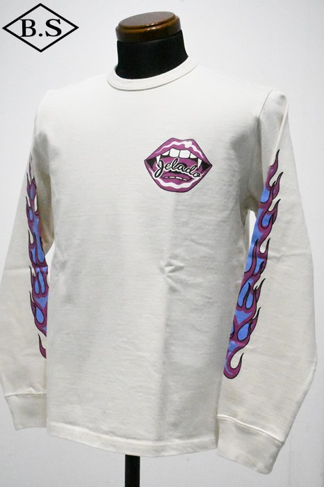 アイテム別 / ジェラード JELADO 長袖Tシャツ AB21234 Flame Sleeve