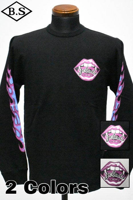 アイテム別 / ジェラード JELADO 長袖Tシャツ AB21234 Flame Sleeve