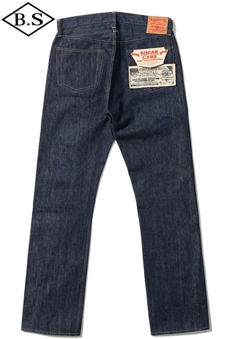 【ご予約商品】シュガーケーン SUGAR CANE SC49001 Super “Denim” Collectibles #01 14oz. BLUE DENIM WAIST OVERALLS “S1945” MODEL 【NON WASH】