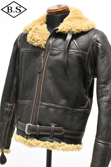 AERO LEATHER エアロ ダークブラウン レザージャケット サイズ42 