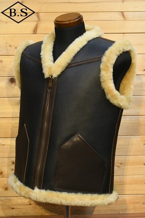 y’2leather ワイツーレザー 廃盤カウハイドベスト サイズ42 Y'2LEATHER / ワイツーレザー Y'2 LEATHER SV-01 STEER OIL×HORSE HIDE
