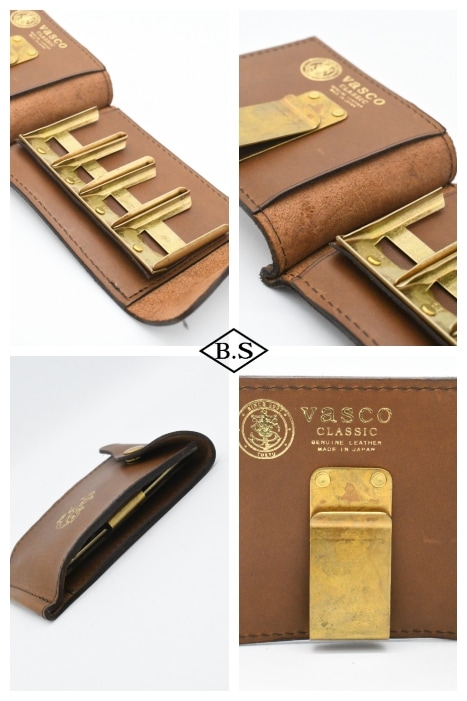 アイテム別 / ヴァスコ VASCO マネークリップ VSC-710N LEATHER NAVAL