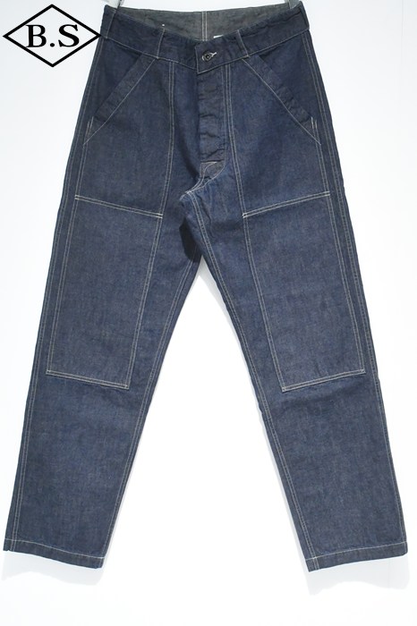 コリンボ  COLIMBO デニム ZA-0203 CHESAPEAKE BAY NAVAL CREW PANTS 10oz -PLAN-プレーン インディゴ 
