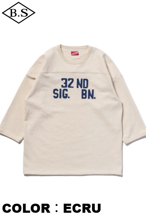 ブランド別 / リアルマッコイズ REAL McCOYS 七分丈Tシャツ MC25020