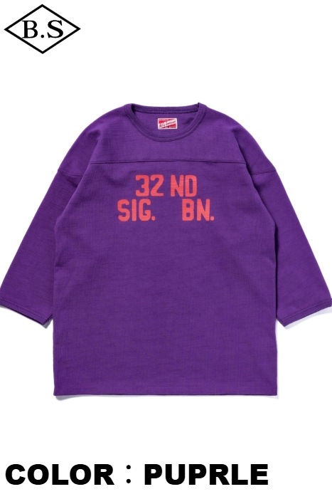 ブランド別 / リアルマッコイズ REAL McCOYS 七分丈Tシャツ MC25020
