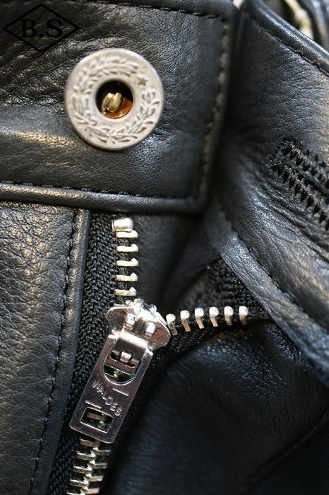 Y'2 LEATHER ワイツーレザー レザーパンツ　34㌅ カウレザー　黒 Y'2 LEATHER ワイツーレザー レザーパンツ 34㌅ カウレザー 黒