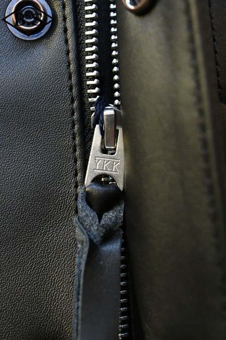 IRON HEART レザー ベスト L 黒 IRON_HEART / アイアンハート IRON HEART ベスト IHV-45 トラッカー