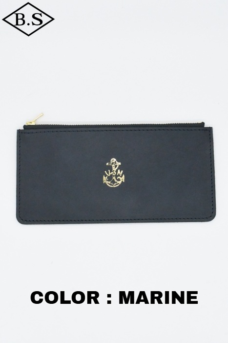 Vasco / ヴァスコ VASCO ウォレット VSC-721ZN LEATHER NAVAL ZIP LONG
