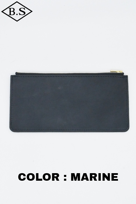 Vasco / ヴァスコ VASCO ウォレット VSC-721ZN LEATHER NAVAL ZIP LONG