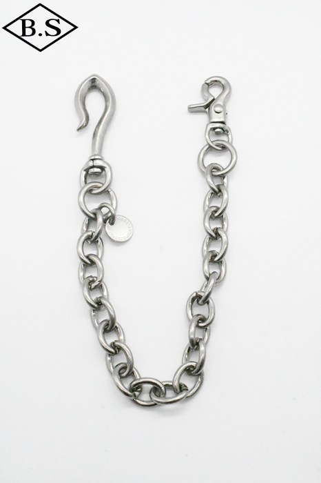 ビッグジョン BIG JOHN 小物 VWC04 シルバー ウォレットチェーン [ショート]