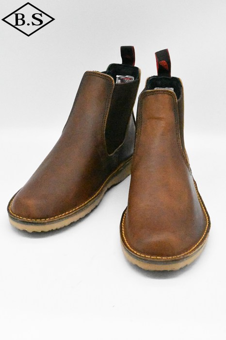 レッドウィング REDWING ブーツ NO.3128  Weekender Chelsea ウィークエンダー チェルシー カッパー ラフ＆タフ