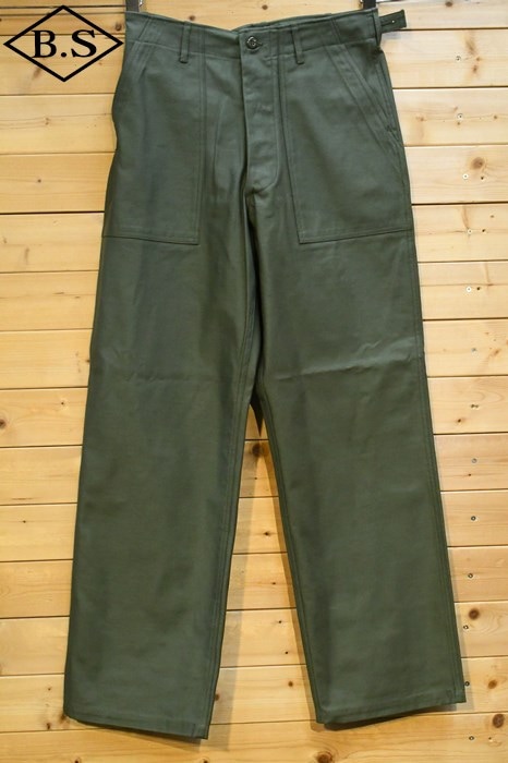 ザ リアルマッコイズ MP23003 TROUSERS, MEN'S, COTTON SATEEN