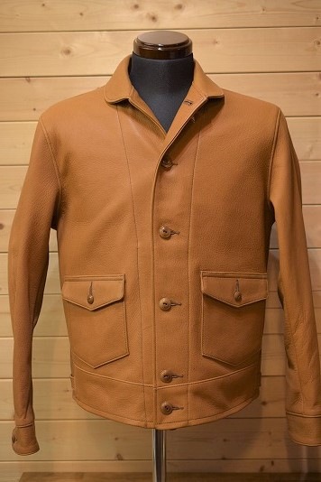 リアルマッコイズ  REAL McCOYS MJ19024 30’s SPORTS JACKET DILLINGER BROWN