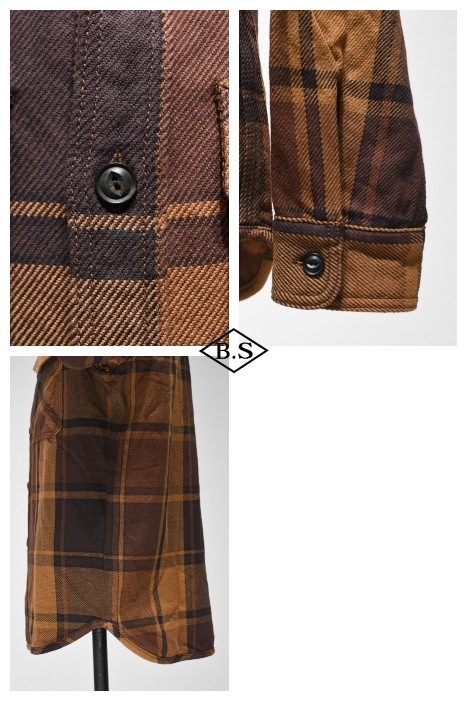 UES / ウエス UES 長袖シャツ 502451 エクストラヘビーネルシャツ