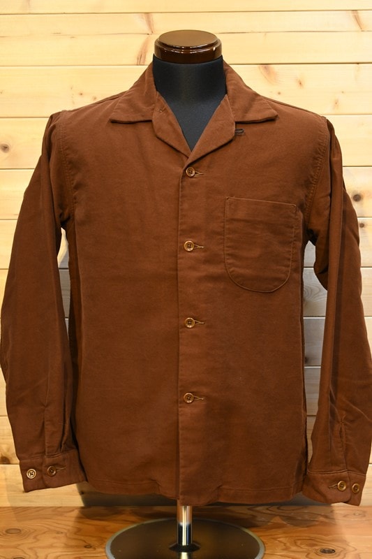 コリンボ 長袖シャツ COLIMBO ＺＷ-0312 Ridge Liner Shirt リッジライナーシャツ ココア ブラウン