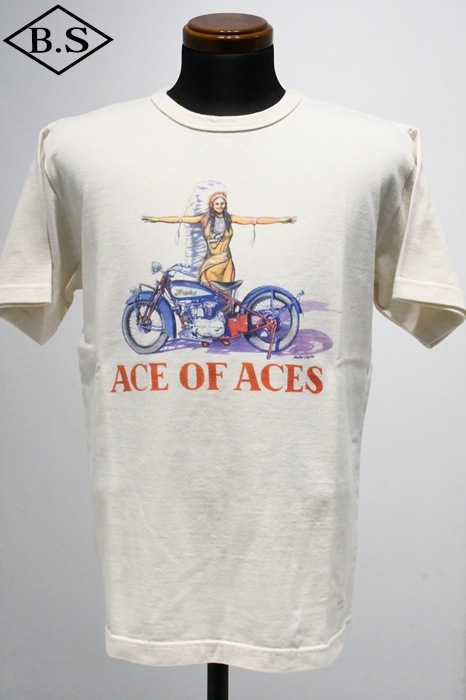 トロフィークロージング TROPHY CLOTHING Tシャツ TR25SS-211 Ace of Ace OD s/s Tee Natural