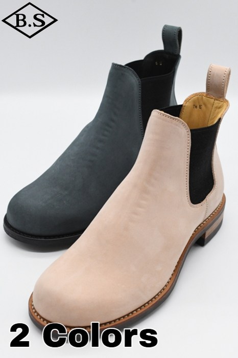 ノリエイ NORIEI ブーツ 10706 SIDE GORE BOOTS (CORDOVAN) / Single dainite sole