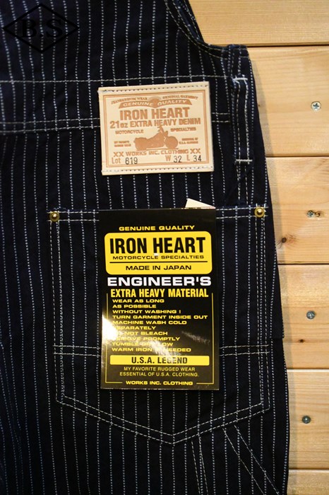 パンツ / アイアンハート IRONHEART オーバーオール 819 12oz