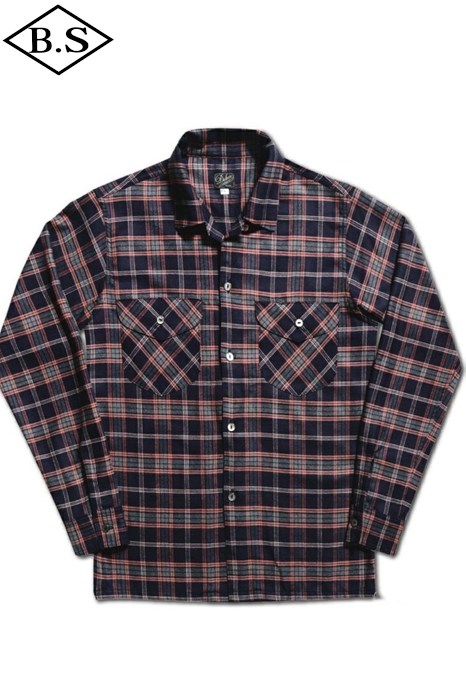 ダリーズ DALEE’S 長袖シャツ Huco.L 1910s RAYON SHIRT NVYORG