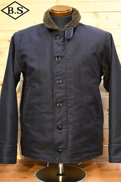 リアルマッコイズ REAL McCOYS アウター MJ21105 N-1 DECK JACKET NAVY デッキジャケット ネイビー