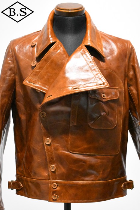 Y’2 LEATHER レザージャケット 38 ブラウン 牛革 Y'2LEATHER / ワイツーレザー Y'2 LEATHER レザージャケット A-2-P