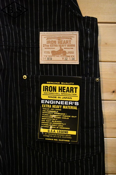 アイテム別 / アイアンハート IRONHEART オーバーオール 819 12oz