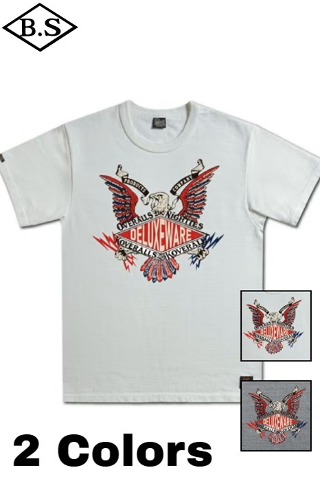 デラックスウエア DELUXEWARE Tシャツ BRGX-262 EAGLE BRAND