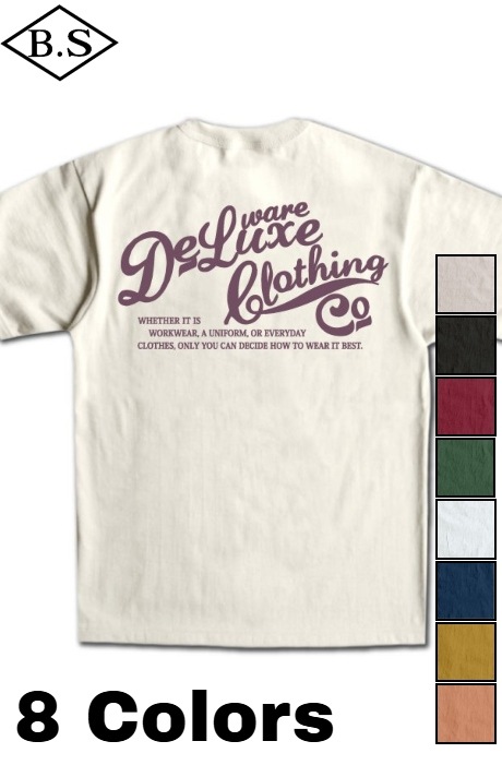 デラックスウエア DELUXEWARE Tシャツ BRGD-00B16 FOR ADULT DELUXEWARE 親子 ペアTシャツ 成人用