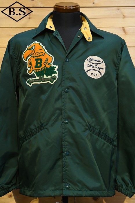 リアルマッコイズ  REAL MCCOYS アウター MJ24011 NYLON COACH JACKET / BIRDIES FOREST