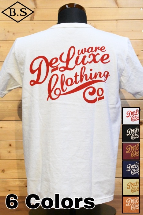 デラックスウエア DELUXEWARE Tシャツ BRGM-00B10 DELUXEWAREロゴTシャツ