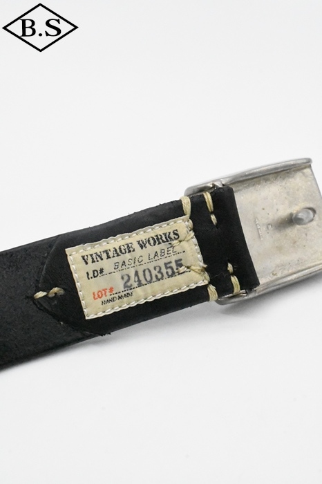 Vintage Works（ヴィンテージワークス）レザーベルト「DH5524」 VINTAGE WORKS / ビンテージワークス DH5524 FLANNEL レザー