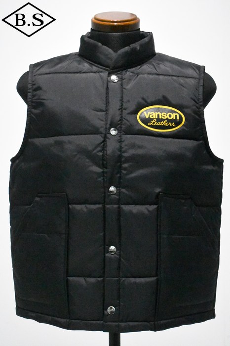 MASSES / マシス MASSES ベスト VANSON Leathers × MASSES NYLON VEST