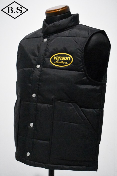 すべての商品 / マシス MASSES ベスト VANSON Leathers × MASSES NYLON