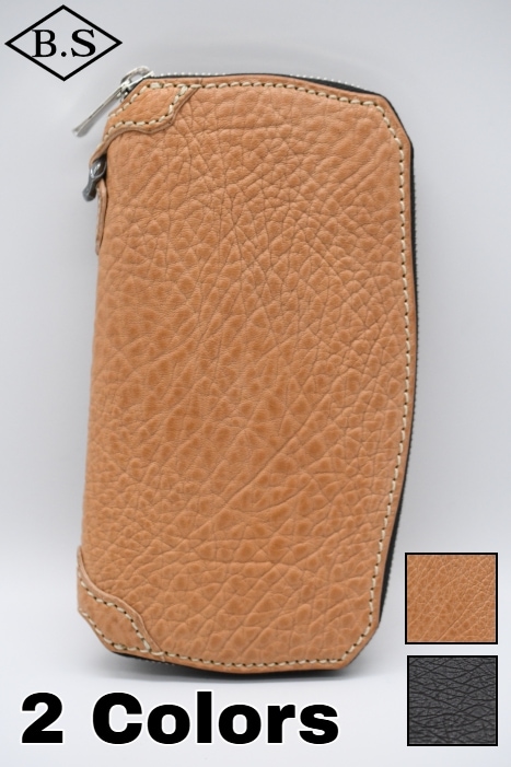 マニフォールド MANIFOLD ウォレット MW-11 GS S-T ラウンドファスナーウォレット 馬ヌメ極厚シュリンク