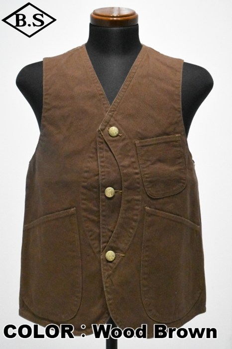 コリンボ BEAR COUNTRY LUMBERJACK VEST CUSTOM COLIMBO Bear Country Lumberjack Vest 