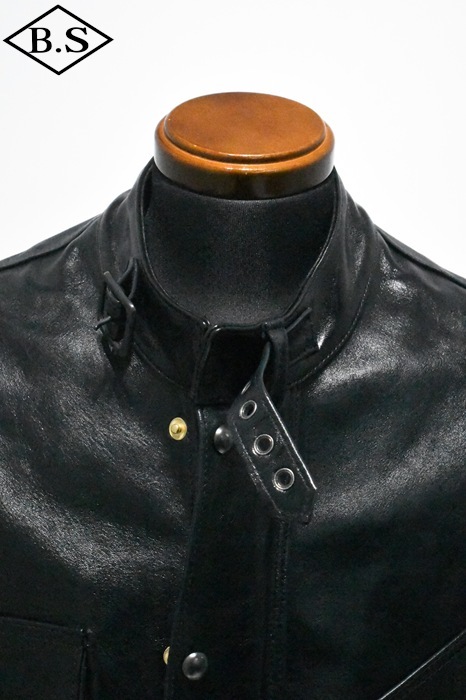 MASSES / マシス MASSES レザージャケット HORSE LEATHER COAT VINTAGE