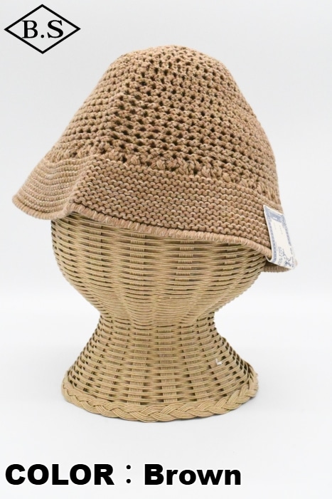 THE H.W DOG&CO コットンニットハット THE H.W.DOG&CO COTTON KNIT HAT Beige Orange Black - PHILLIP66