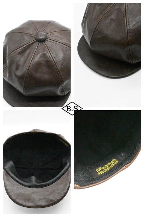 Dapper's / ダッパーズ Dapper's レザーキャスケット LOT1820 40's