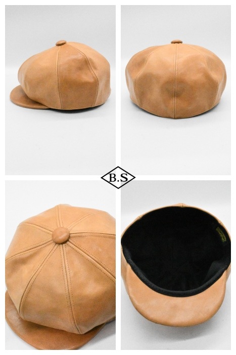 ブランド別 / ダッパーズ Dapper's レザーキャスケット LOT1820 40's