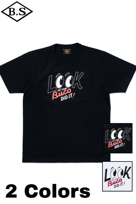 ヒイロ　リアルマッコイズ　Buco半袖シャツ サイズ16ブラック すべての商品 / リアルマッコイズ REAL McCOYS Tシャツ BC26002 BUCO