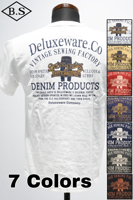 デラックスウエア DELUXEWARE Tシャツ BRGD-253 DELUXEWARE