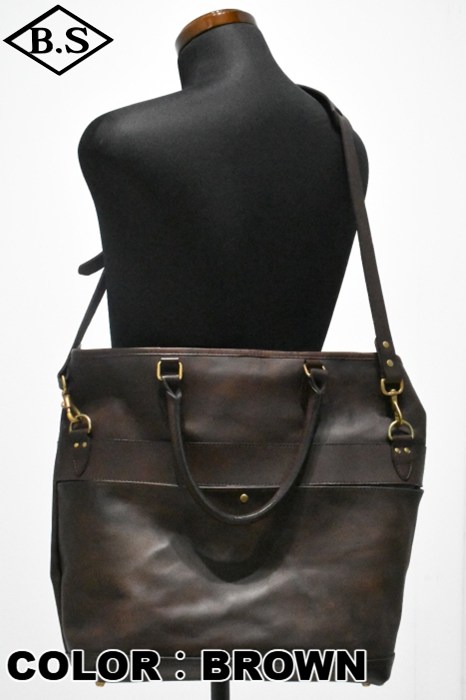 Vasco / ヴァスコ VASCOトートバッグ VS-244LS LEATHER NELSON 2WAY
