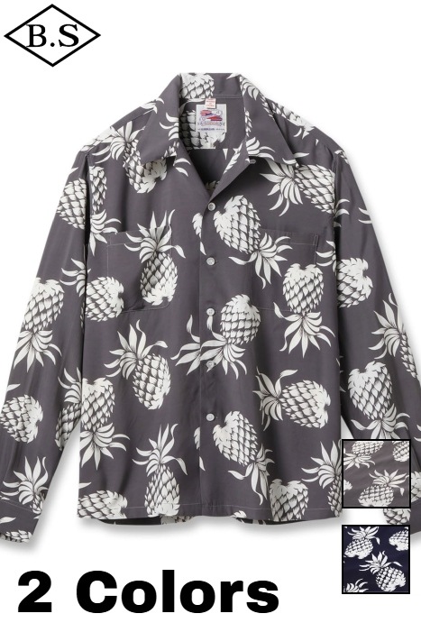 ブランド別 / サンサーフ SUN SURF 長袖アロハシャツ DK26793 DUKE