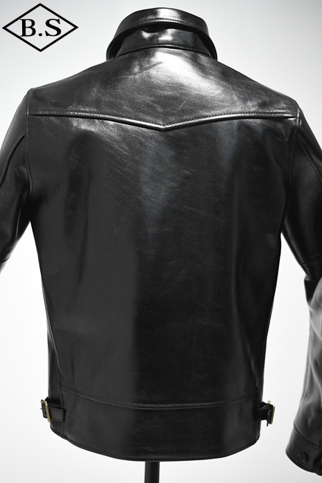 Y.Akamine レザーブルゾン Y'2 LEATHER（ワイツーレザー）ANILINE HORSE 1st Type Jacket