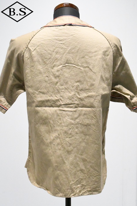 CUSHMAN / クッシュマン CUSHMAN 半袖シャツ 25602 BASE BALL SHIRTS